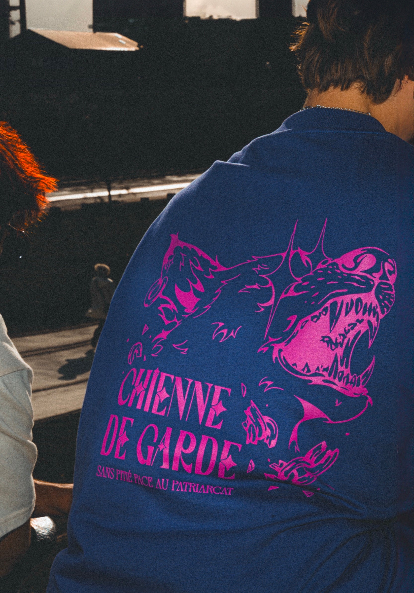 TEE SHIRT CHIENNE DE GARDE
